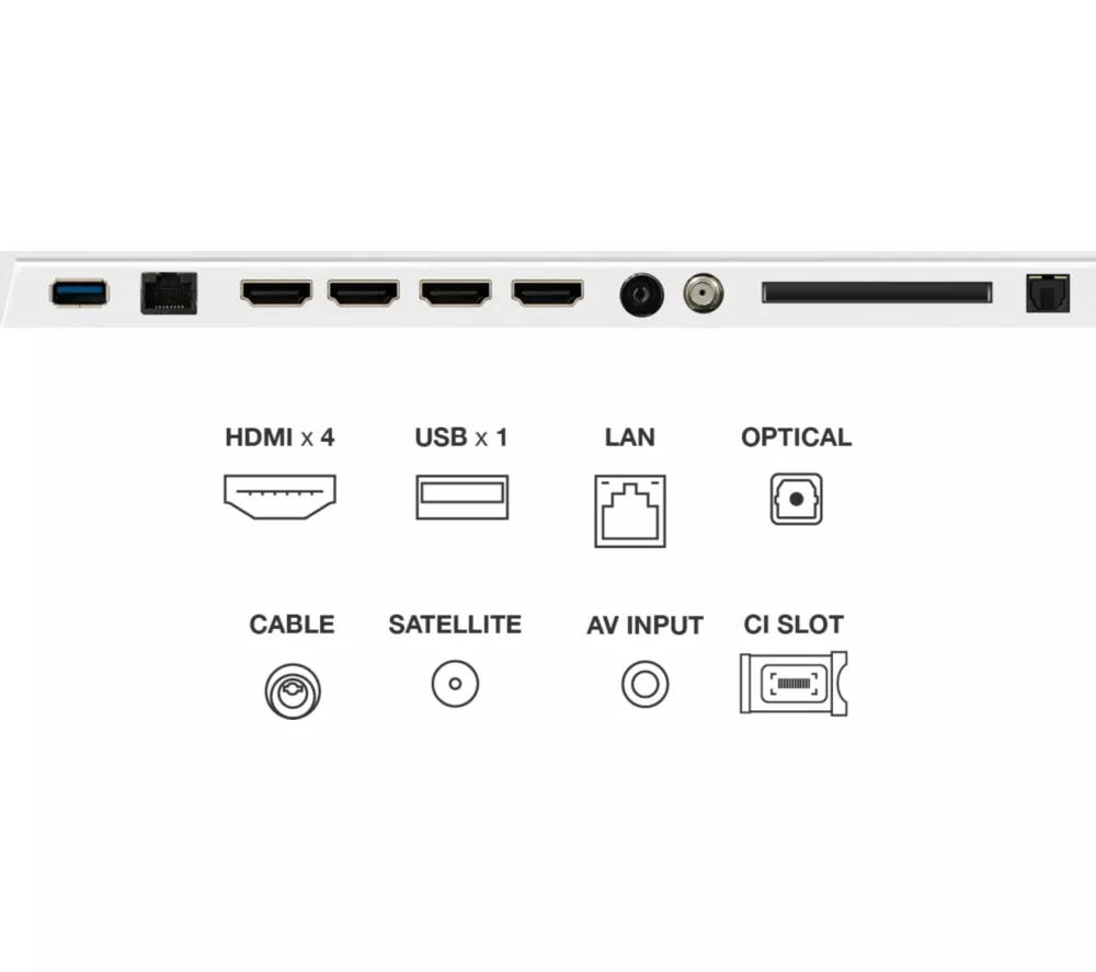 TCL NXTVISION A300W 55" QLED 4K HDR Smart Google TV - 55A300W-UK - Image 10