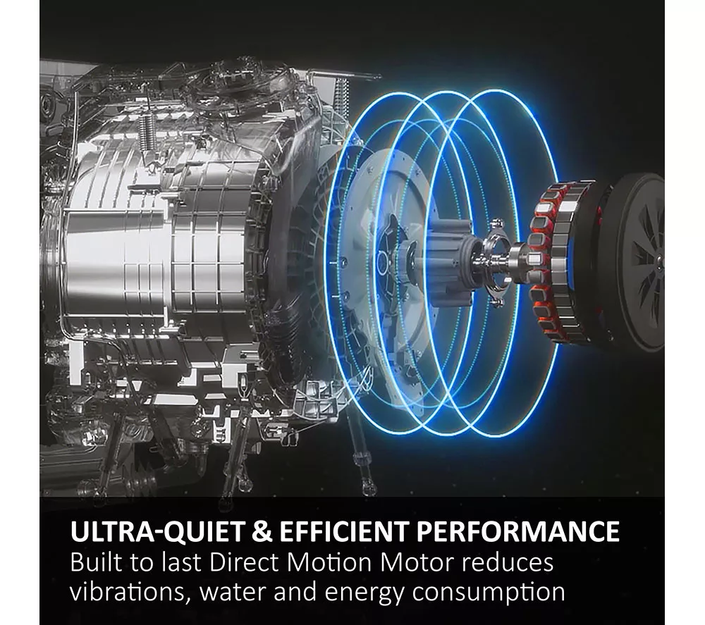 HAIER X Series 9 HW100-B14387BUUK WiFi-enabled 10 kg 1400 Spin Washing Machine - Black - Image 7