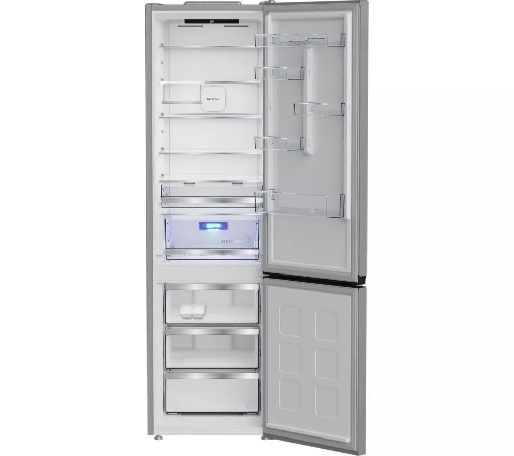 BEKO Pro HarvestFresh CNA6603VPX 60/40 Fridge Freezer - Brushed Steel