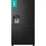 HISENSE PureFlat Infinite RS818N4TFC American-Style Smart Fridge Freezer - Black