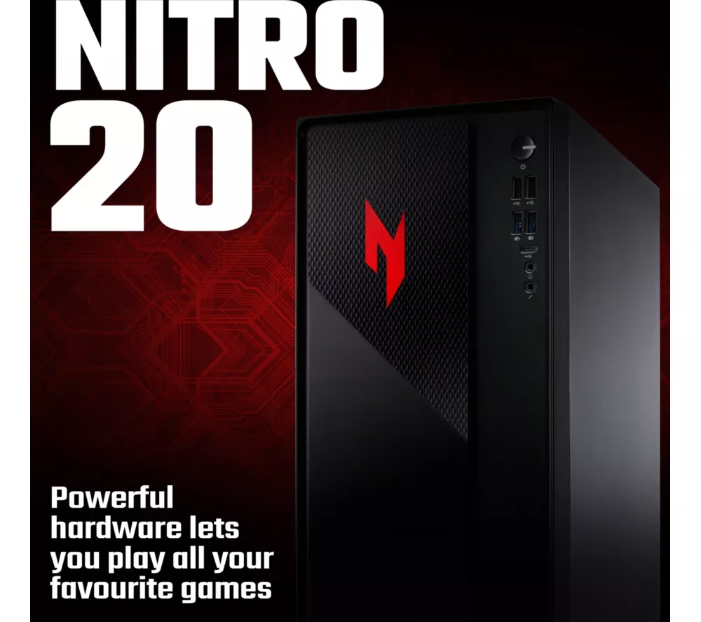 ACER Nitro N20-100 Gaming PC - Intel® Core™ i5, RTX 5060, 1 TB SSD - Image 2