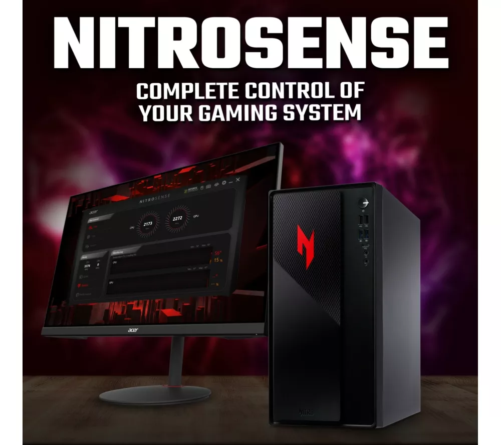 ACER Nitro N20-100 Gaming PC - Intel® Core™ i5, RTX 5060, 1 TB SSD - Image 4