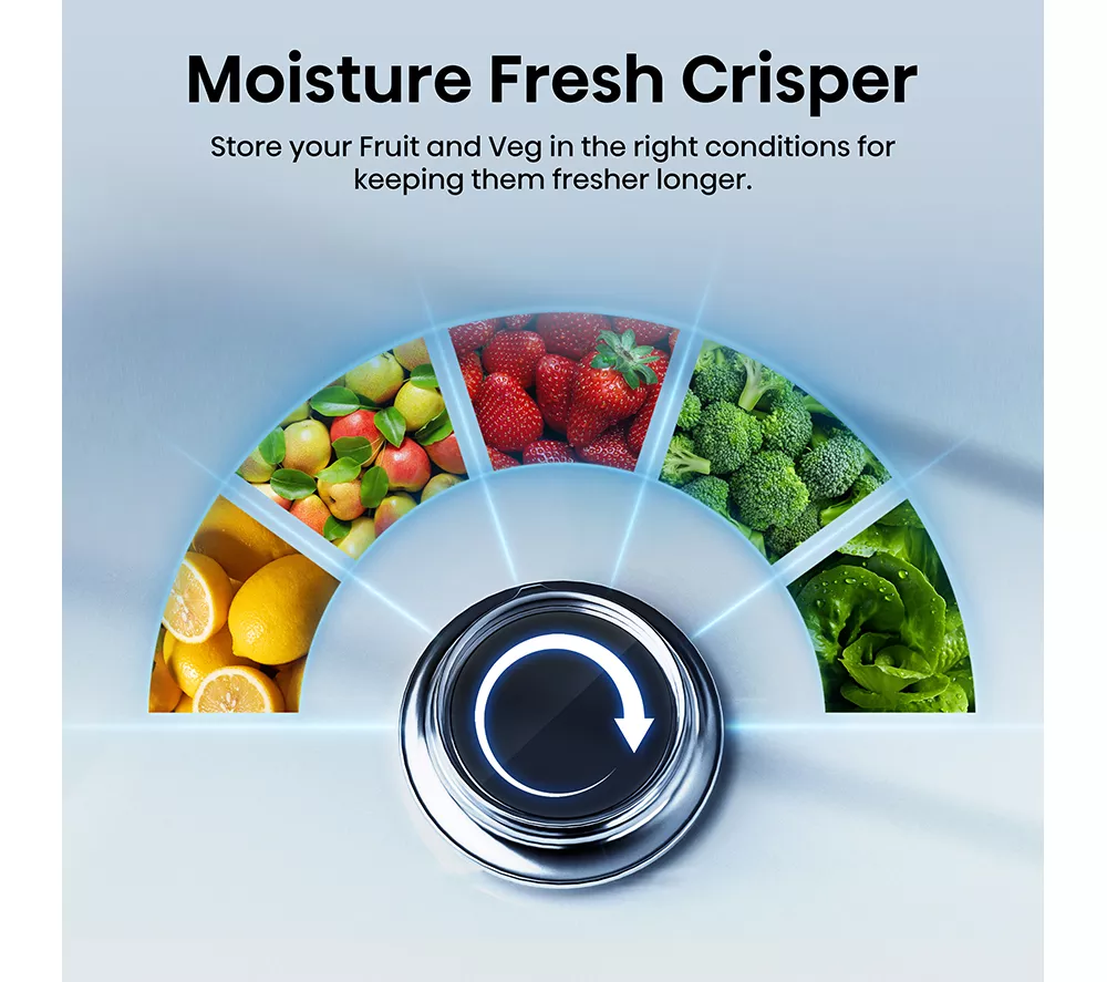 HISENSE RB5B280SSWC Integrated Smart 70/30 Fridge Freezer - Fixed Hinge - Image 11