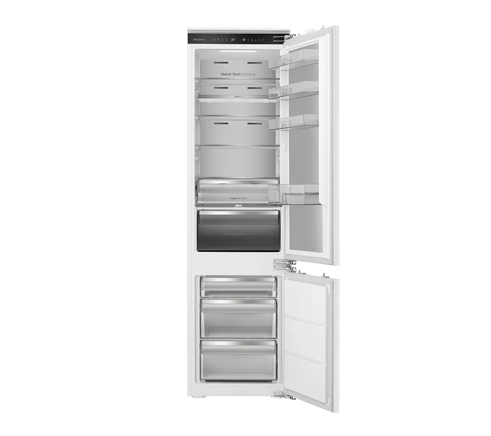 HISENSE RB5B280SSWC Integrated Smart 70/30 Fridge Freezer - Fixed Hinge - Image 15
