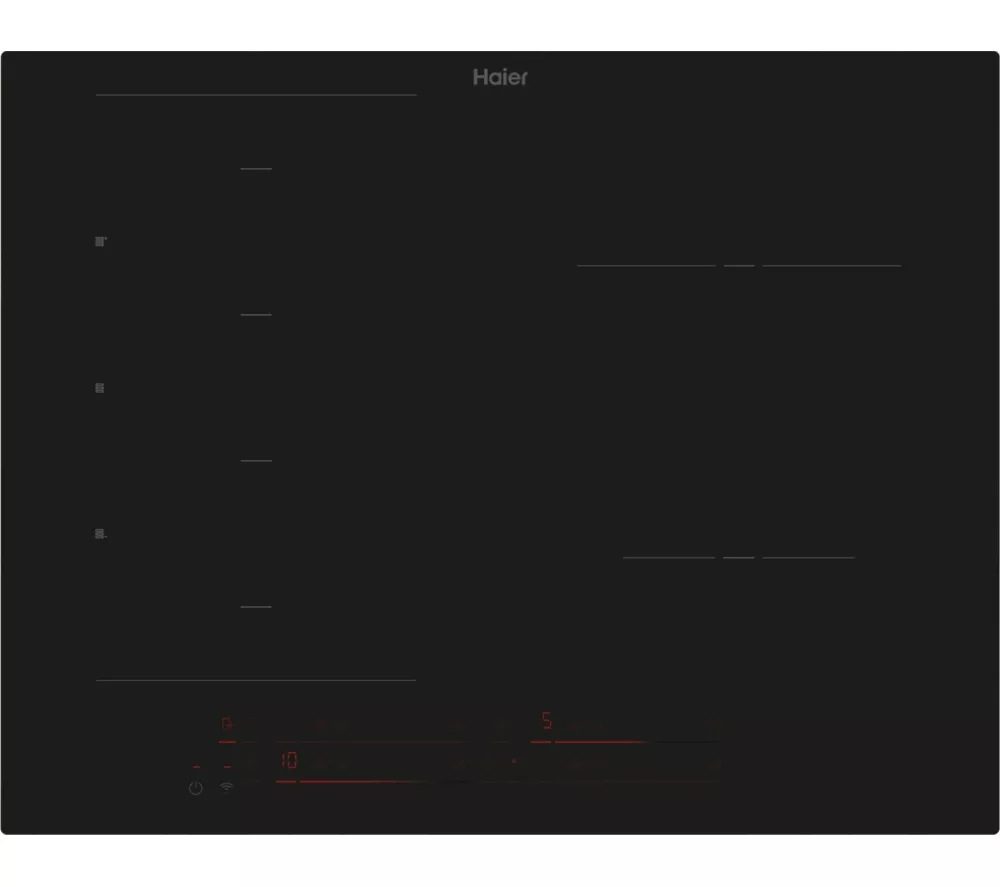 HAIER HAMTB56IRB1S 65 cm Electric Induction Hob - Black