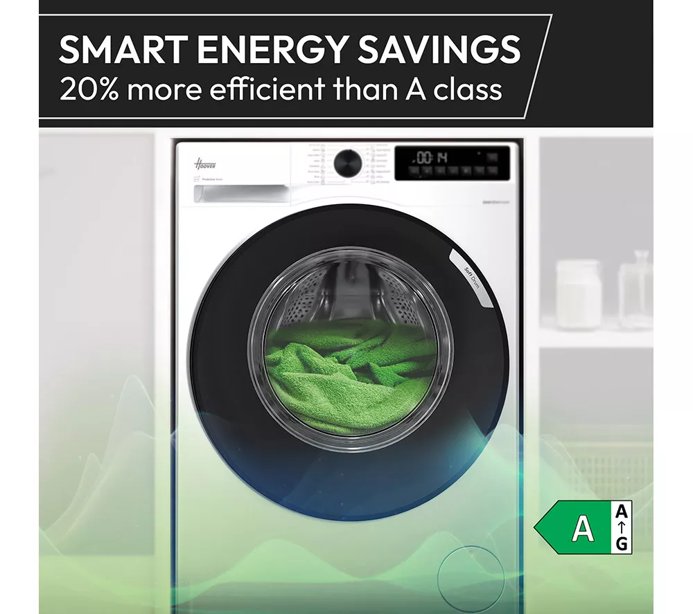 HOOVER Pro Wash Series 5 HBP 413BL8-80 WiFi-enabled 13 kg 1400 Spin Washing Machine - White
