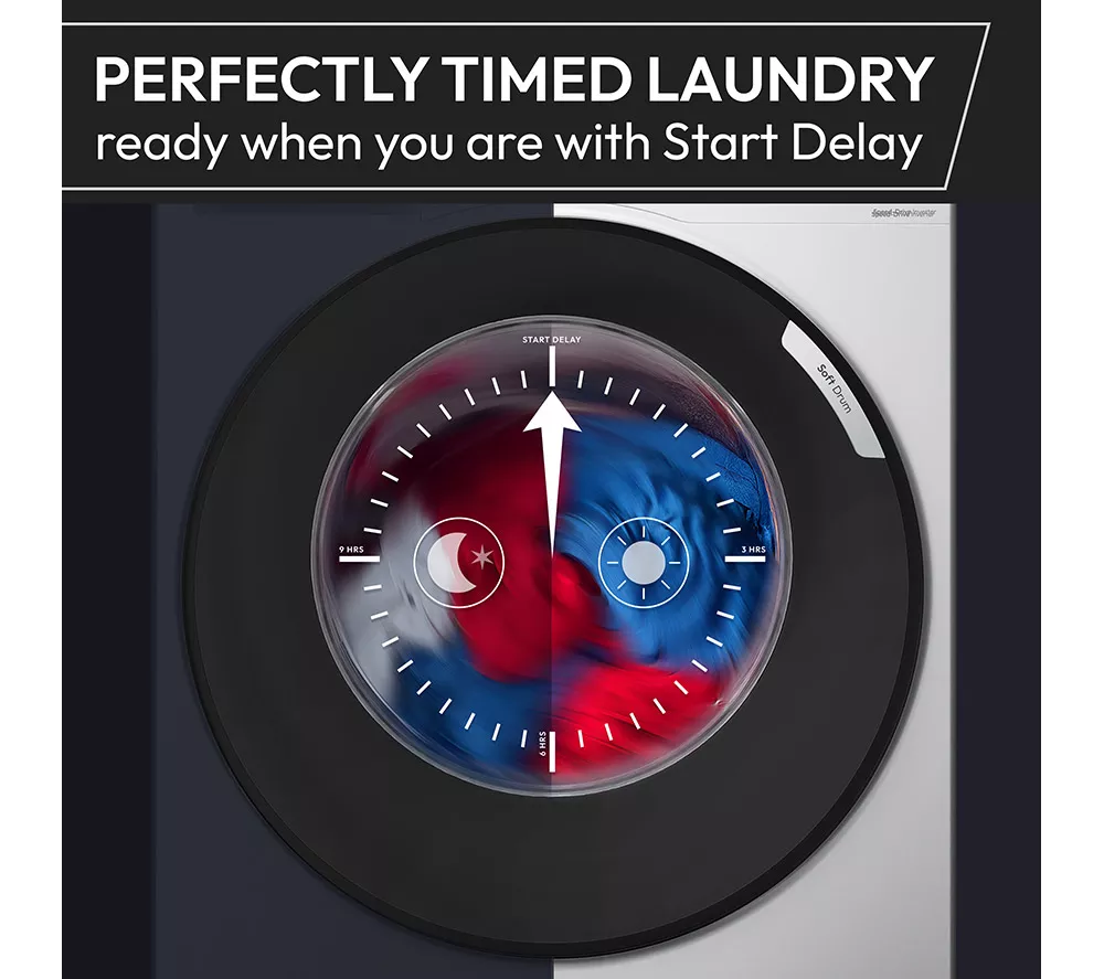 HOOVER Pro Wash Series 5 HBP 413BL8-80 WiFi-enabled 13 kg 1400 Spin Washing Machine - White