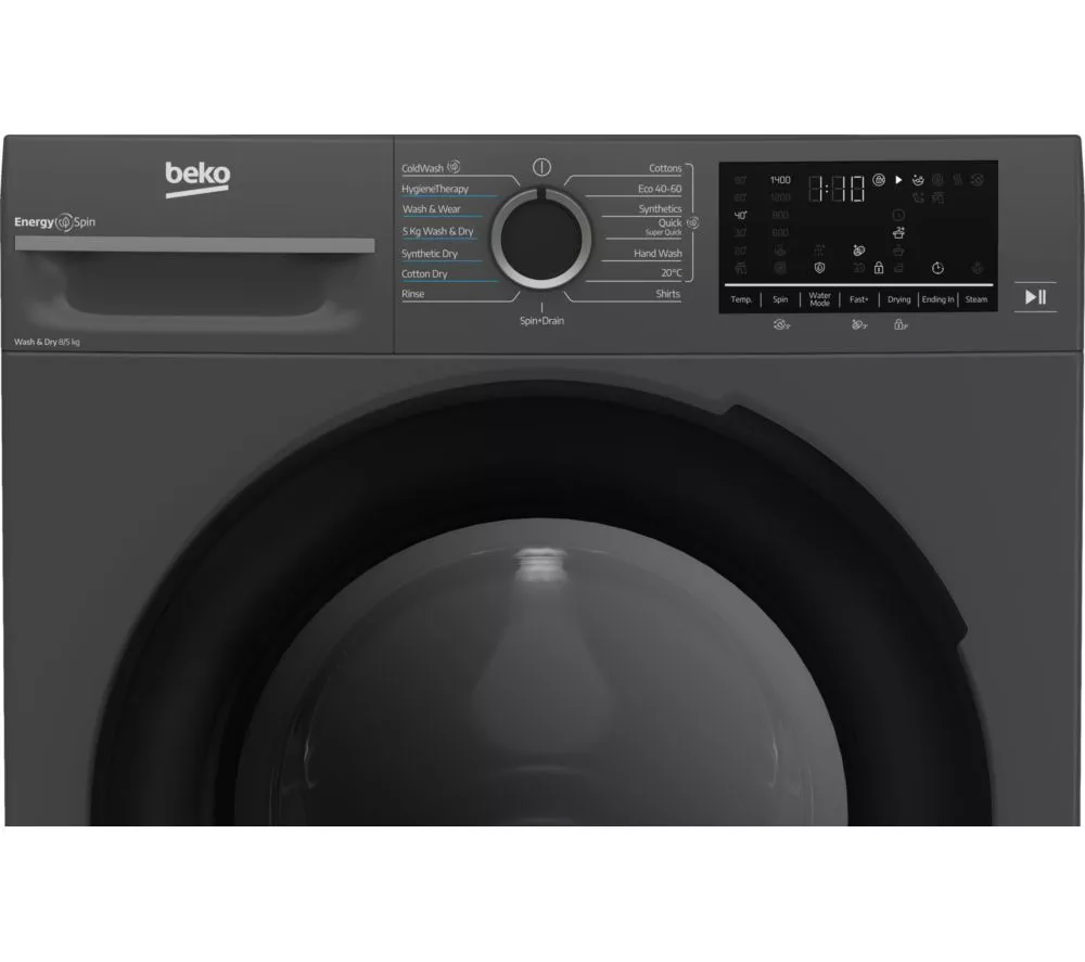 BEKO Pro EnergySpin BM3DT68342A 8 kg Washer Dryer - Anthracite