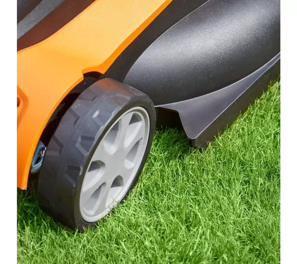 LAWNMASTER CLMF4841E-01 Cordless Rotary Lawn Mower - Orange & Black - Image 5