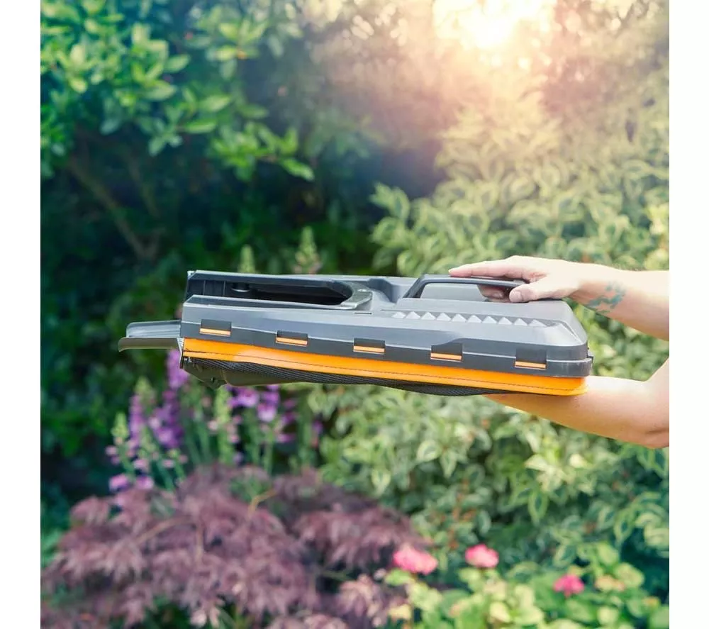 LAWNMASTER CLMF4841E-01 Cordless Rotary Lawn Mower - Orange & Black - Image 11