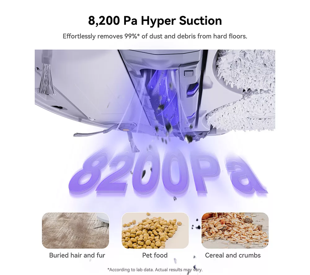 NARWAL Freo X Ultra Robot Mop & Vacuum Cleaner - White - Image 3