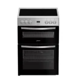 INDESIT IDE6VDCS1 60 cm Electric Ceramic Cooker - Silver