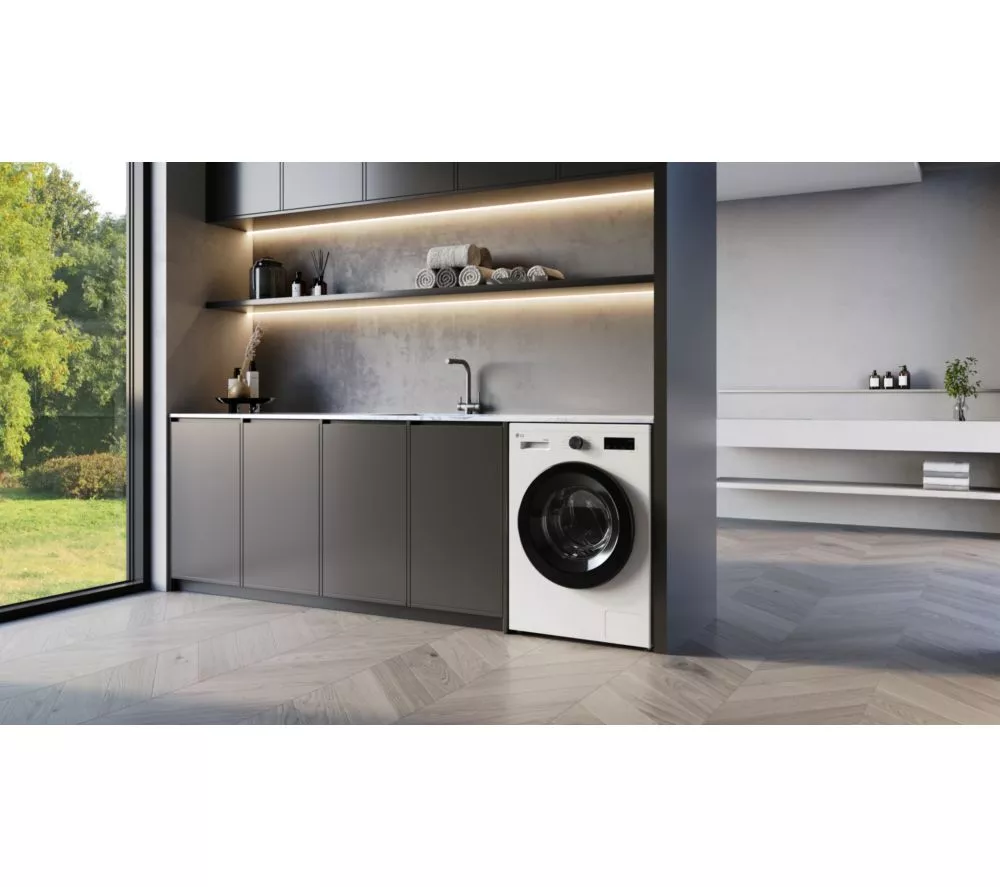 LG X10 Series Direct Drive W4X1085NWK WiFi-enabled 8 kg Washer Dryer - White - Image 4