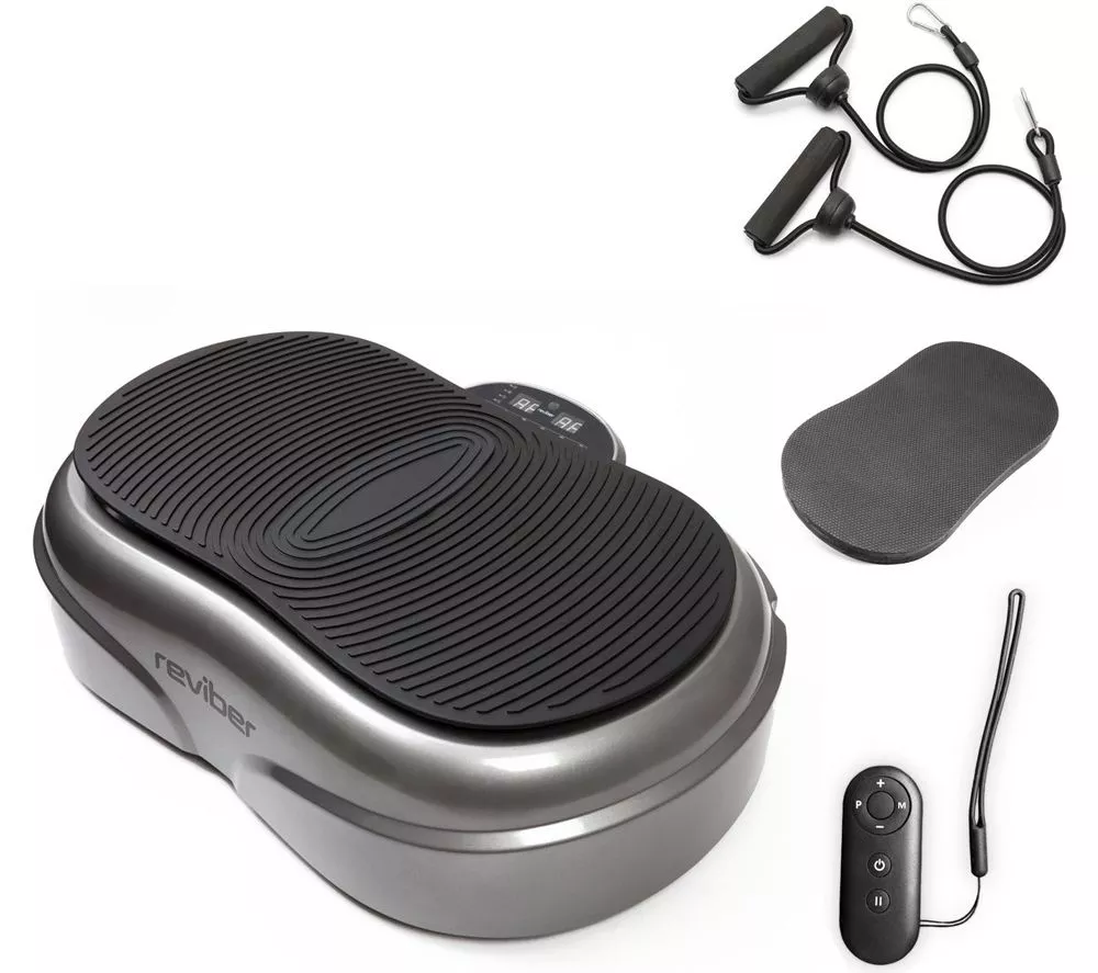 REVIBER Fusion Vibration Plate Exerciser - Grey