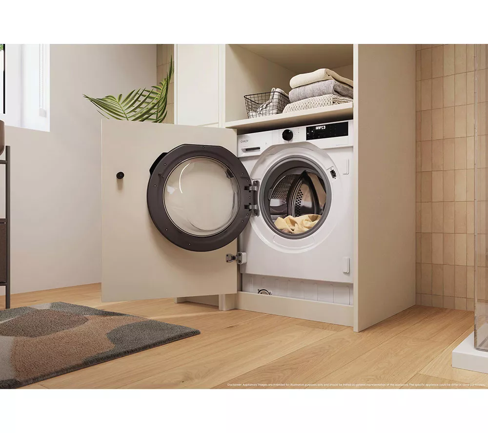CANDY ProWash 400 BC4SD49M6DB8-80 Integrated WiFi-enabled 9 kg 1400 Spin Washing Machine