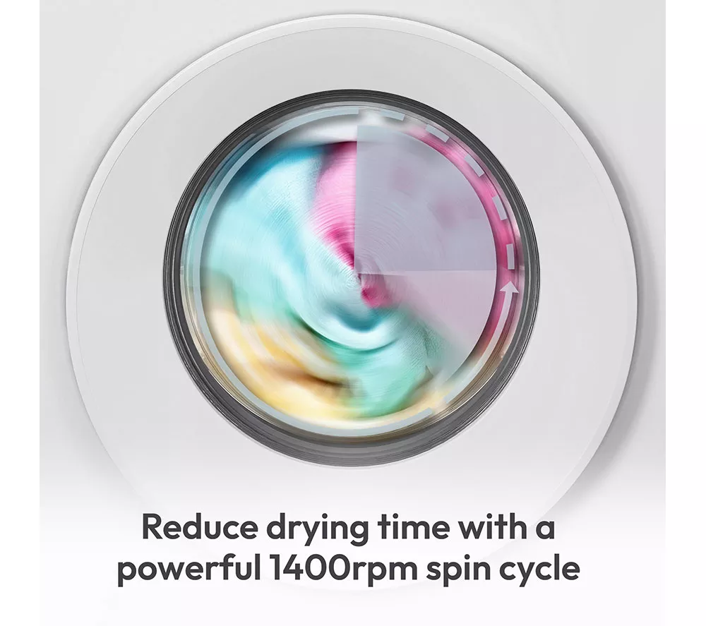 CANDY ProWash 400 BC4SD49M6DB8-80 Integrated WiFi-enabled 9 kg 1400 Spin Washing Machine
