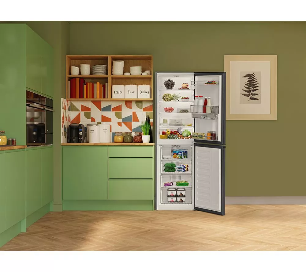 HOTPOINT No Frost HPKH 1261W XBR4UK 50/50 Fridge Freezer - Dark Grey - Image 2