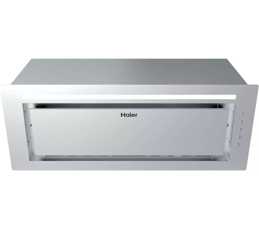 HAIER I-Design HAPY72ES6XGG 72 cm Canopy Cooker Hood - White