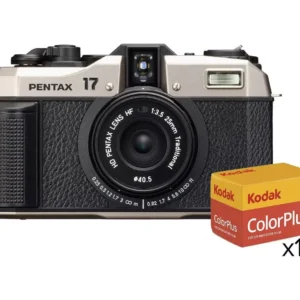 PENTAX 17 Compact Film Camera with Kodak Film - Pack of 10