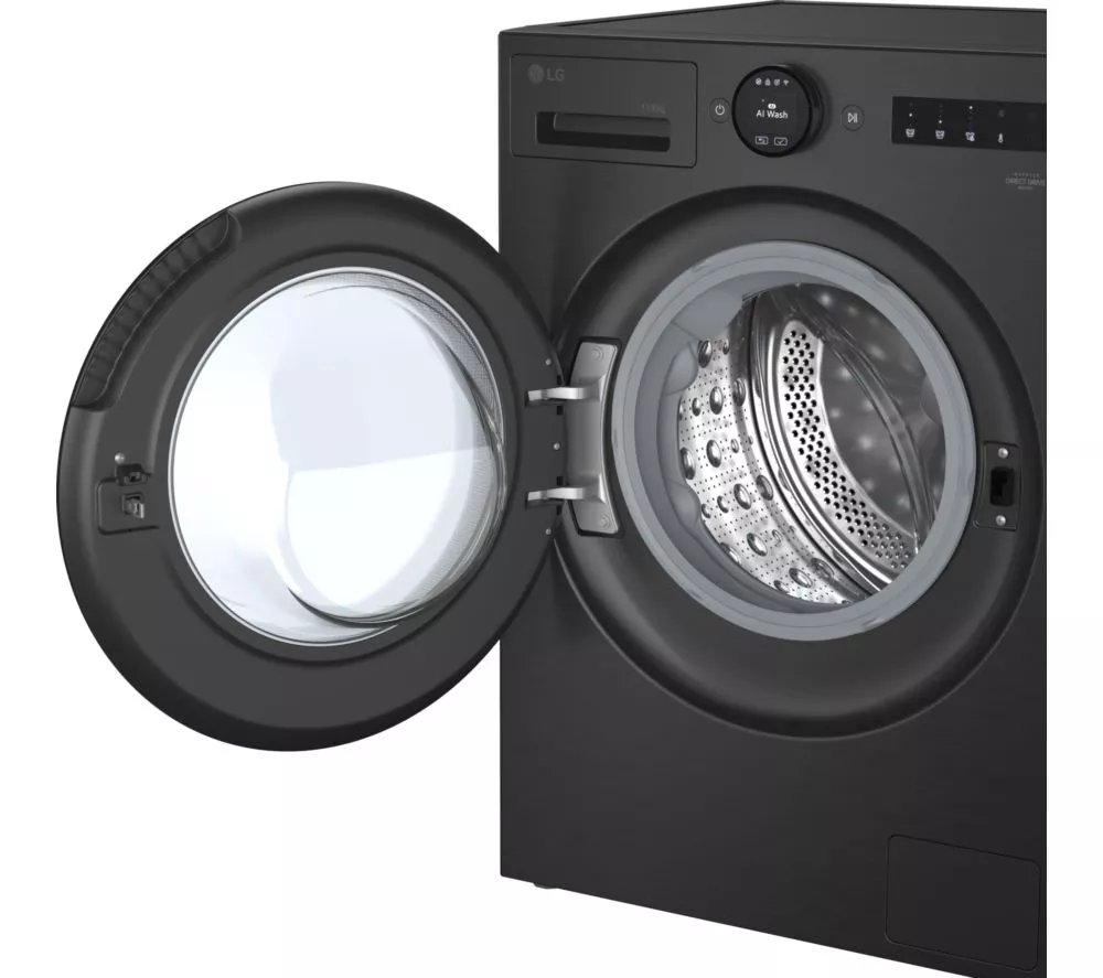 LG VX70 Series AI Direct Drive W4X7016TBB WiFi-enabled 11 kg Washer Dryer - Black - Image 10