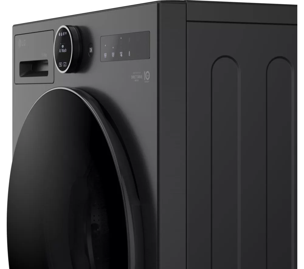 LG VX70 Series AI Direct Drive W4X7016TBB WiFi-enabled 11 kg Washer Dryer - Black - Image 11