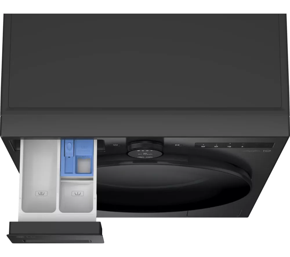 LG VX70 Series AI Direct Drive W4X7016TBB WiFi-enabled 11 kg Washer Dryer - Black - Image 12