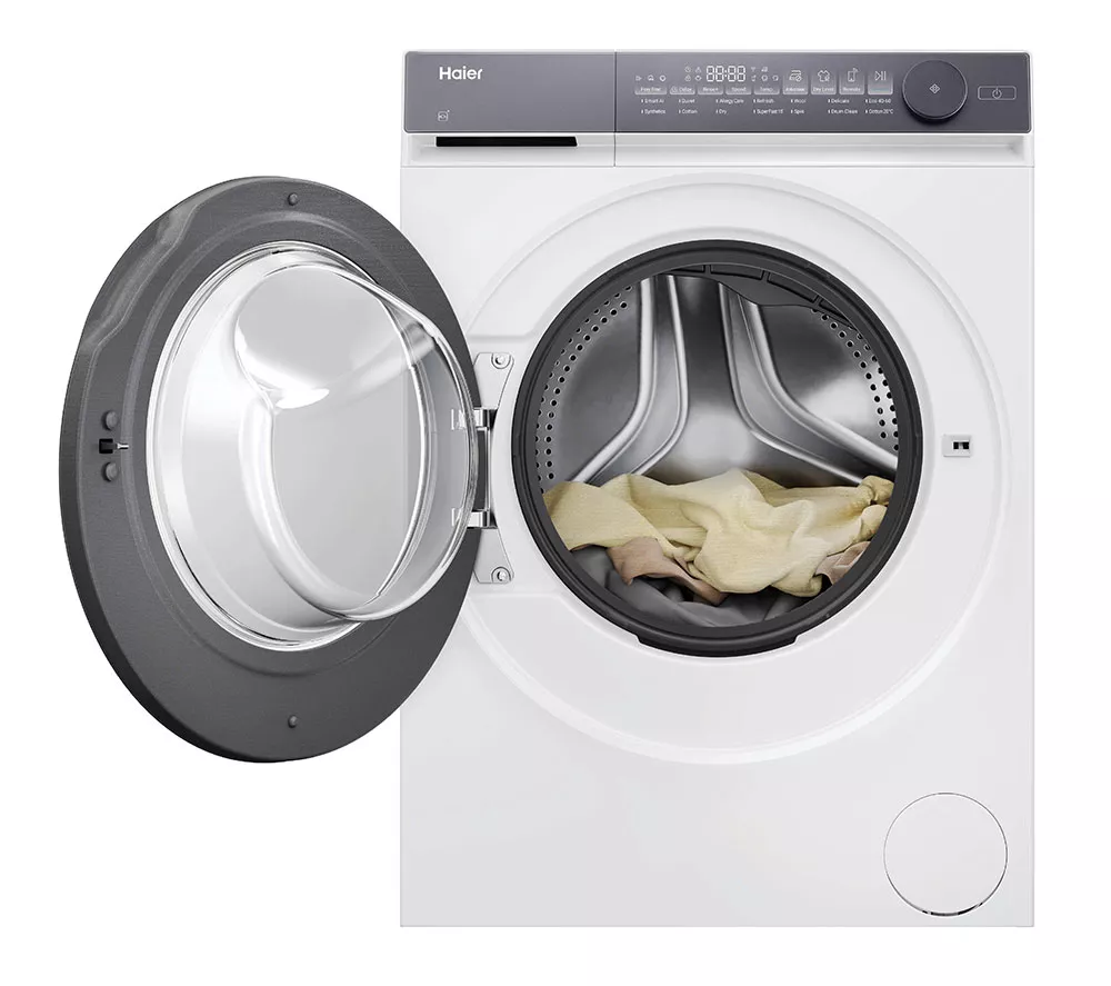 HAIER X Series 7 HWD90-B14367U-UK WiFi-enabled 9 kg Washer Dryer - White - Image 2
