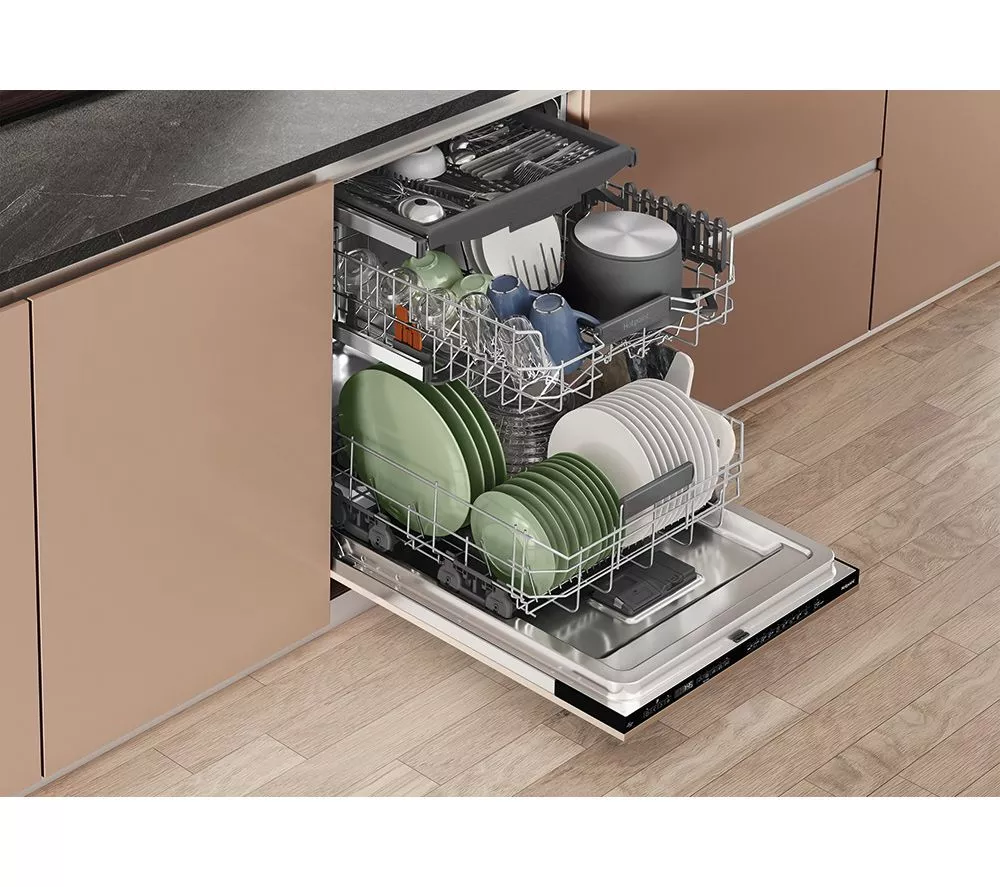 HOTPOINT MaxiSpace H7IC16M6 UK Full-size Integrated Dishwasher - Image 4