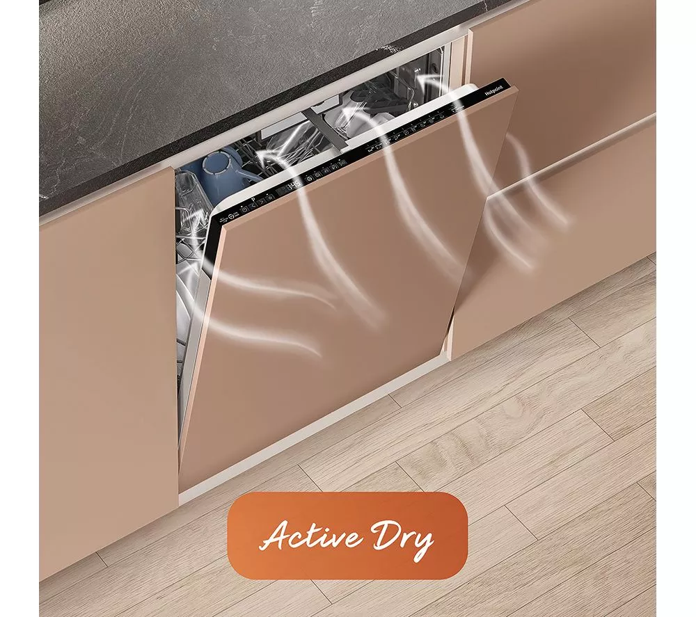 HOTPOINT MaxiSpace H7IC16M6 UK Full-size Integrated Dishwasher - Image 8