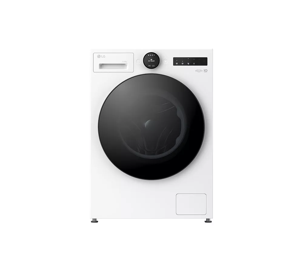 LG VX70 Series AI Direct Drive W4X7016TWB WiFi-enabled 11 kg Washer Dryer - White