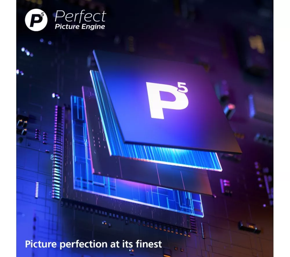 PHILIPS MLED910 75" QD-Mini LED 4K HDR Ambilight Smart TV with Freely - 75MLED910/12