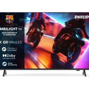 PHILIPS MLED910 85" QD-Mini LED 4K HDR Ambilight Smart TV with Freely - 85MLED910/12