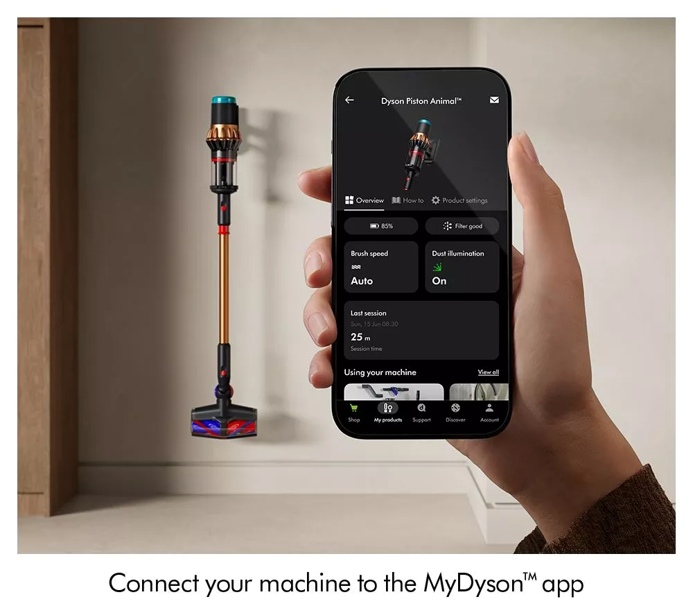 DYSON V16 Piston Animal DS60 Cordless Vacuum Cleaner - Black Copper - Image 2