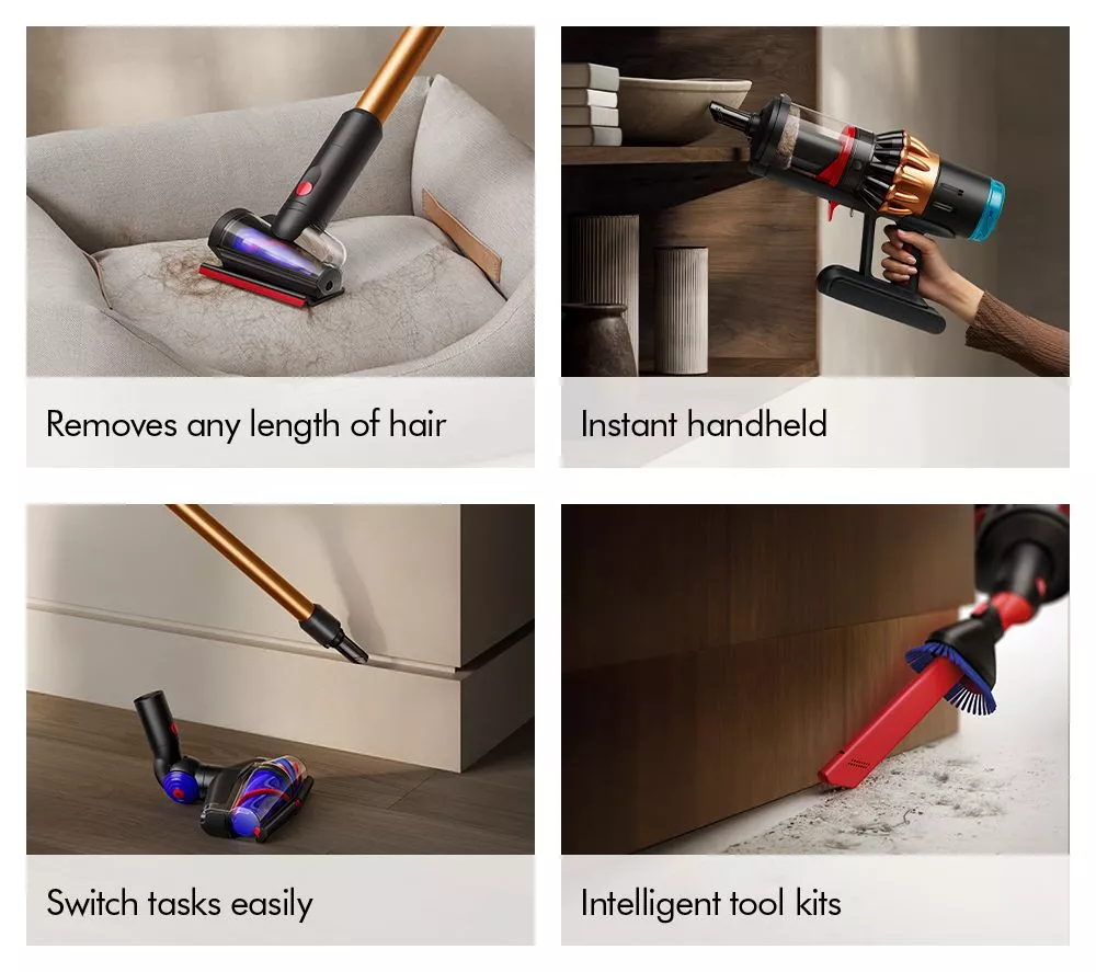 DYSON V16 Piston Animal DS60 Cordless Vacuum Cleaner - Black Copper - Image 3