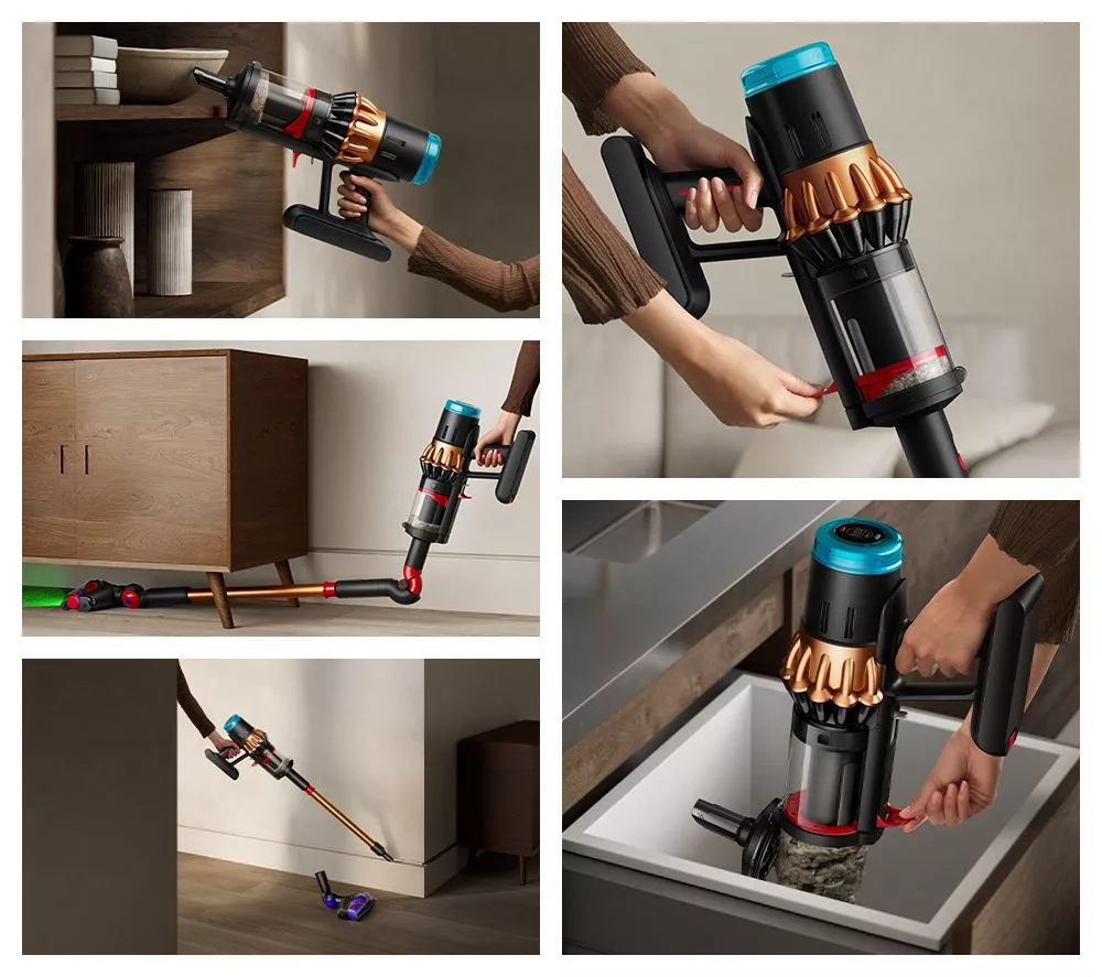 DYSON V16 Piston Animal DS60 Cordless Vacuum Cleaner - Black Copper - Image 9