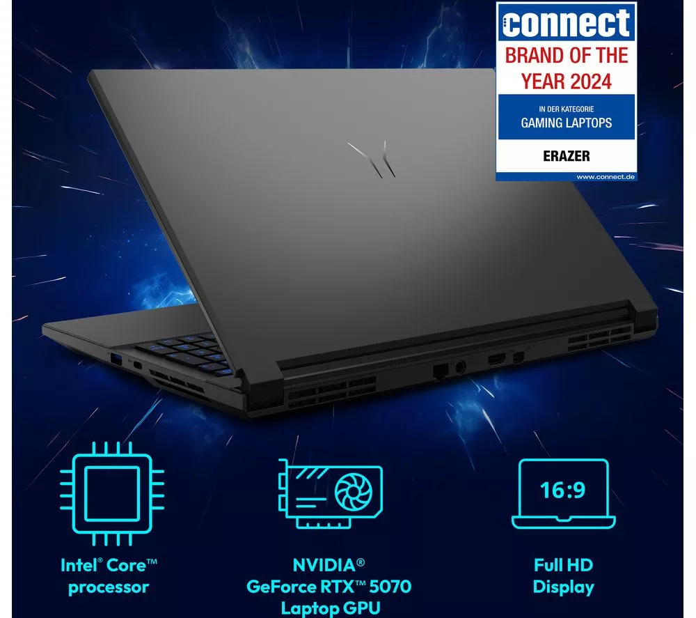 MEDION Erazer Deputy 15 P1 15.6" Gaming Laptop – Intel® Core™ i7, RTX 5060, 1 TB SSD