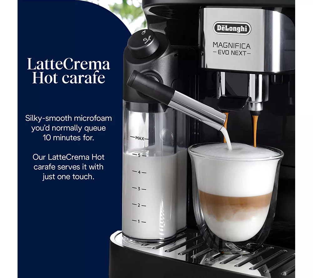 DELONGHI Magnifica Evo Next ECAM310.60.B Bean to Cup Coffee Machine - Black - Image 3