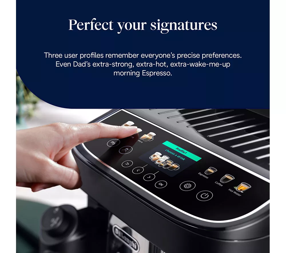 DELONGHI Magnifica Evo Next ECAM310.60.B Bean to Cup Coffee Machine - Black - Image 4