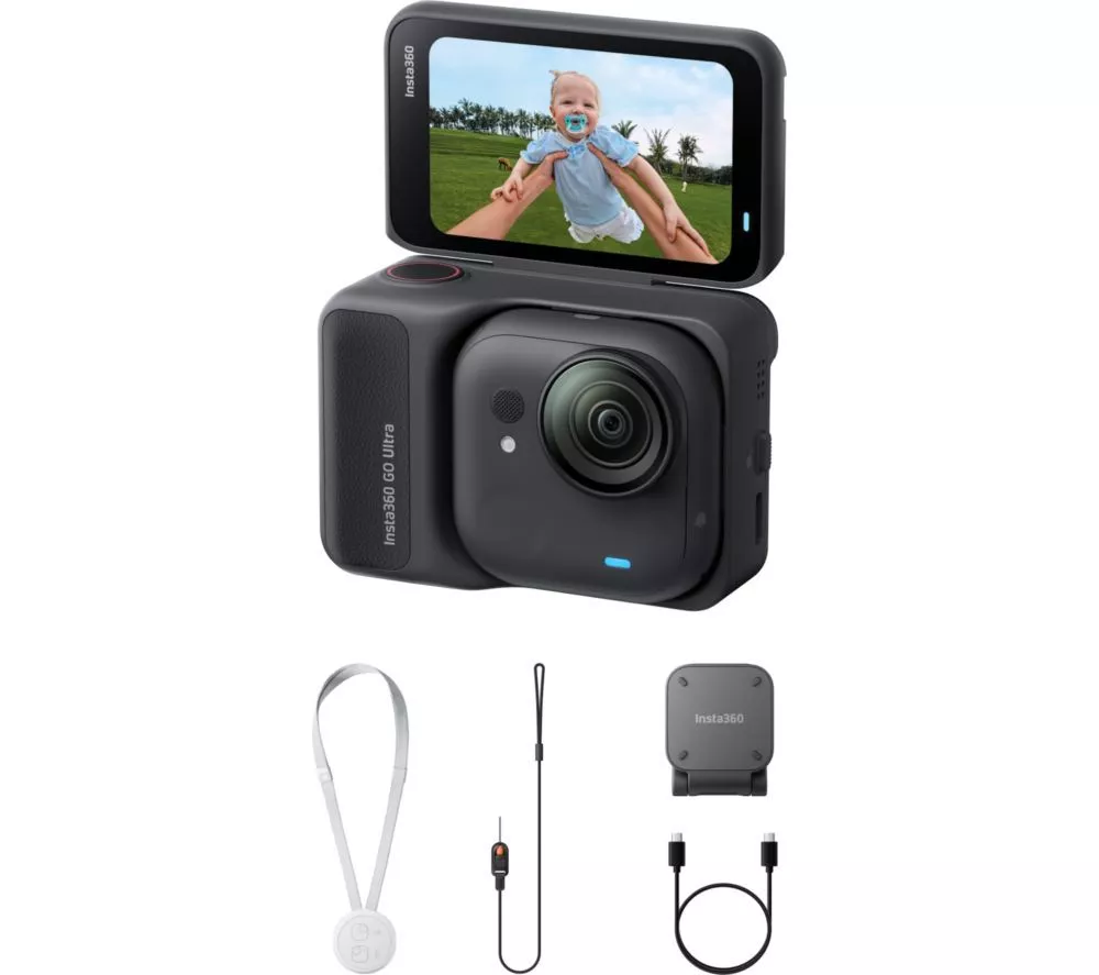 INSTA360 GO Ultra 4K Action Camera - Black - Image 6