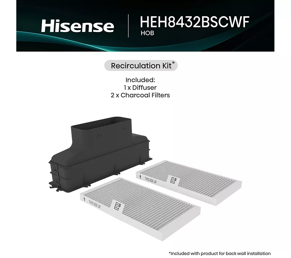 HISENSE Hi6 HEH8432BSCWF 83 cm Vented Induction Hob with Bridge Zone - Black - Image 14