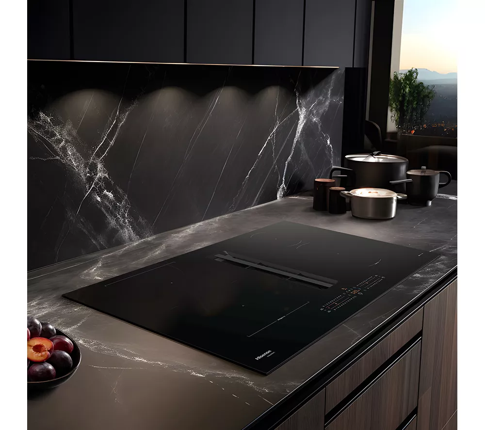 HISENSE Hi6 HEH8432BSCWF 83 cm Vented Induction Hob with Bridge Zone - Black - Image 15