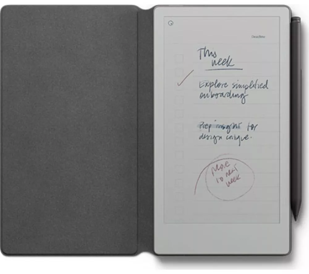 REMARKABLE Paper Pro Move with Marker Plus & Premium Leather Book Folio