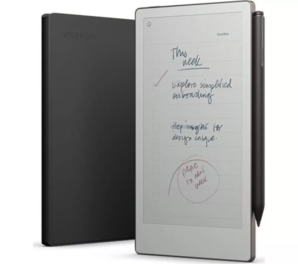 REMARKABLE Paper Pro Move with Marker Plus & Premium Leather Book Folio
