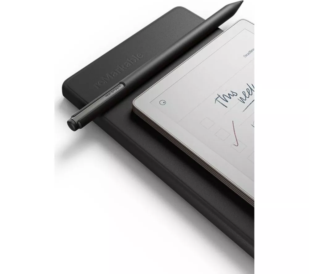 REMARKABLE Paper Pro Move with Marker Plus & Premium Leather Book Folio