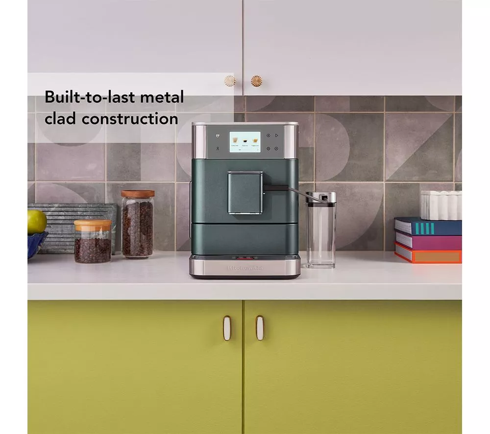 KITCHENAID KF7 Bean to Cup Coffee Machine - Juniper