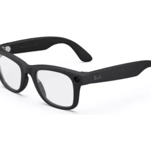 RAY-BAN Meta Wayfarer (Gen 2) Glasses - Matte Black with Clear Lenses
