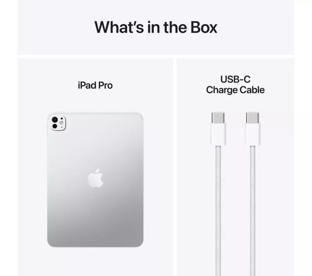 APPLE 11" iPad Pro (2025) - 256 GB, Silver - Image 9