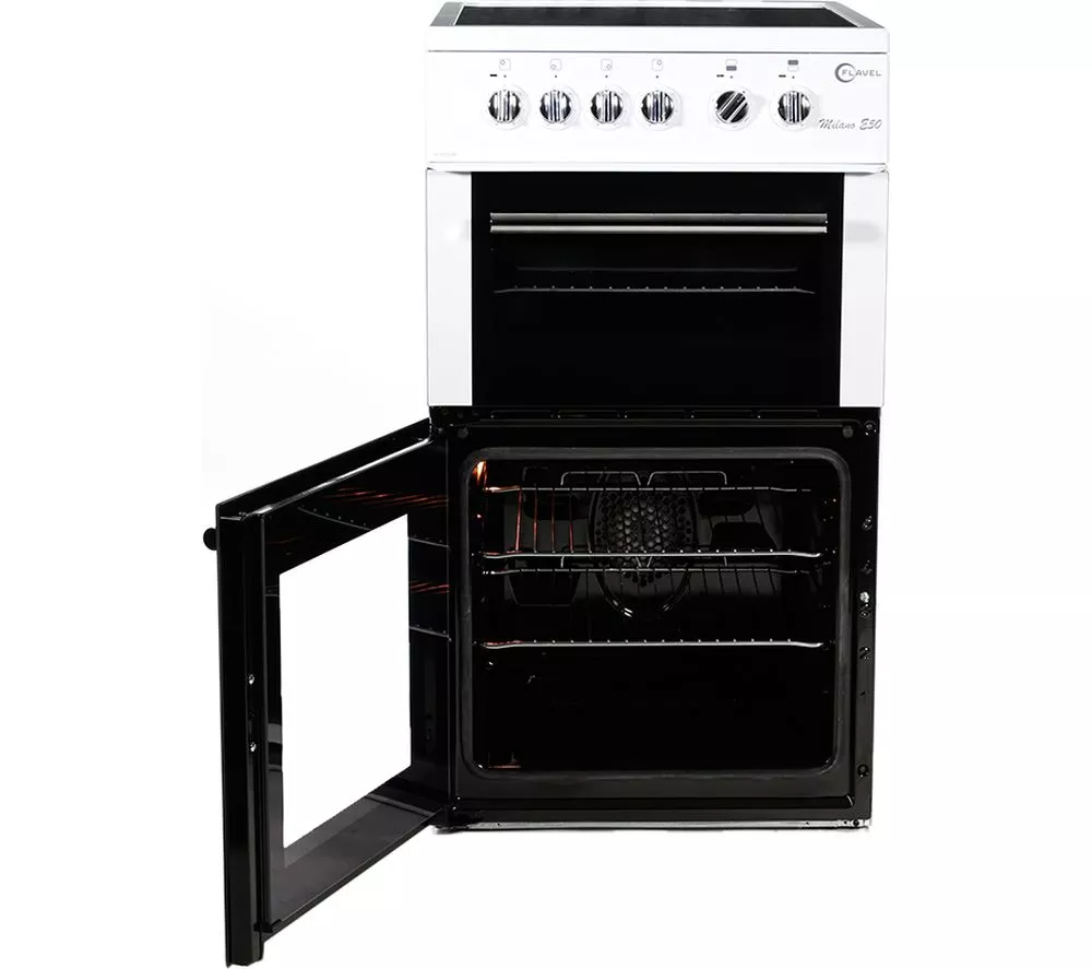FLAVEL MLB5CDW Electric Ceramic Cooker - White - Image 4