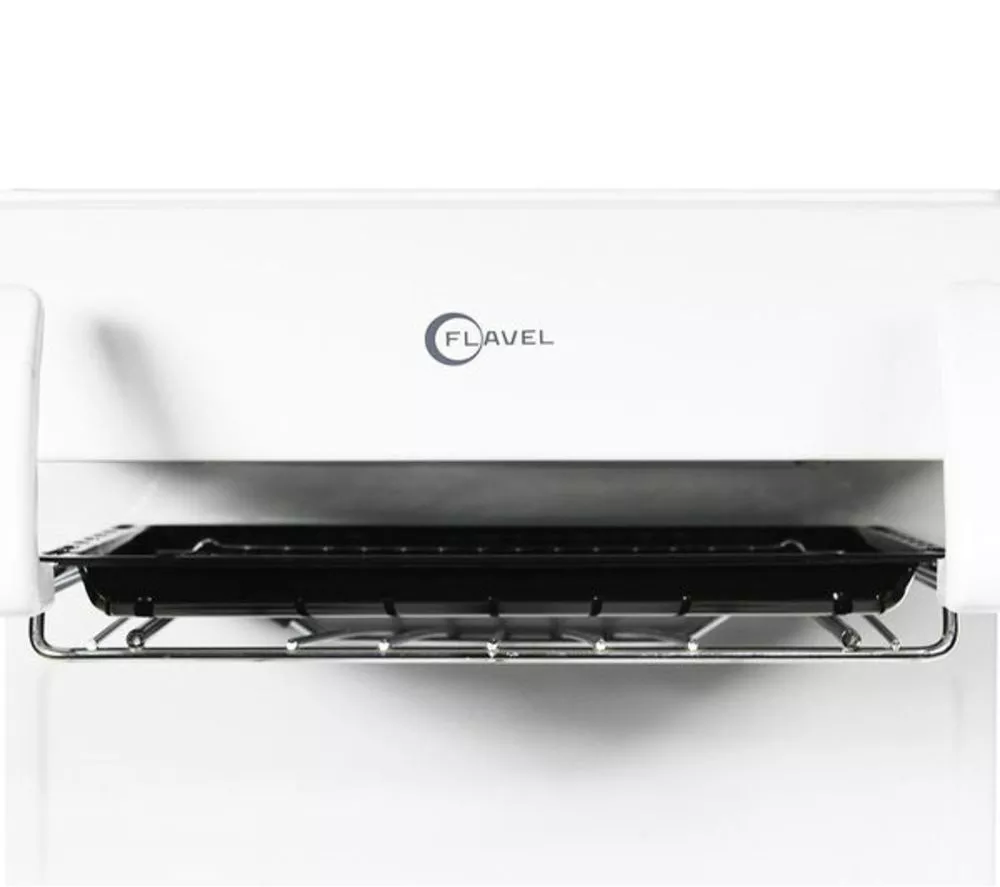 FLAVEL FHLG51W Gas Cooker - White - Image 7