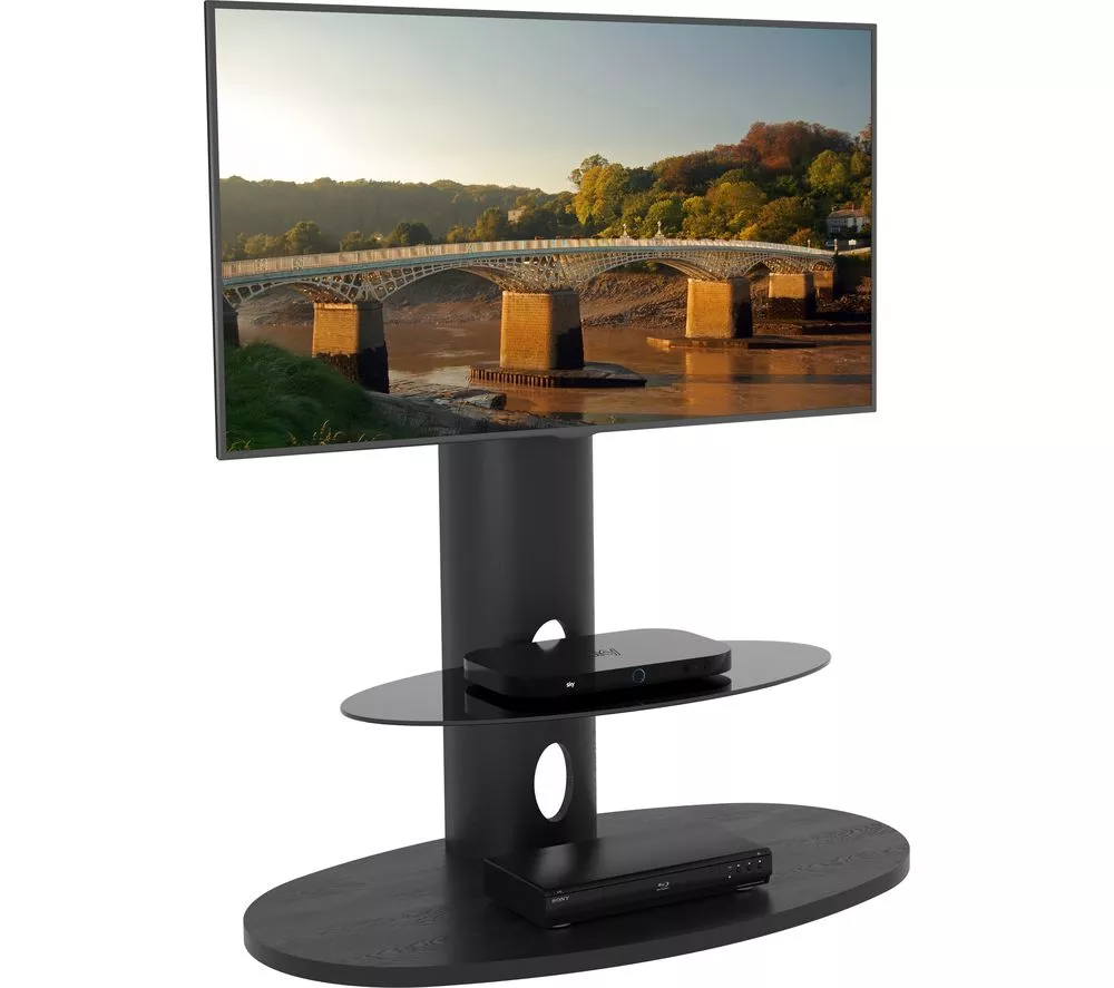 AVF Chepstow 930 FSL930CHEB TV Stand with Bracket - Black